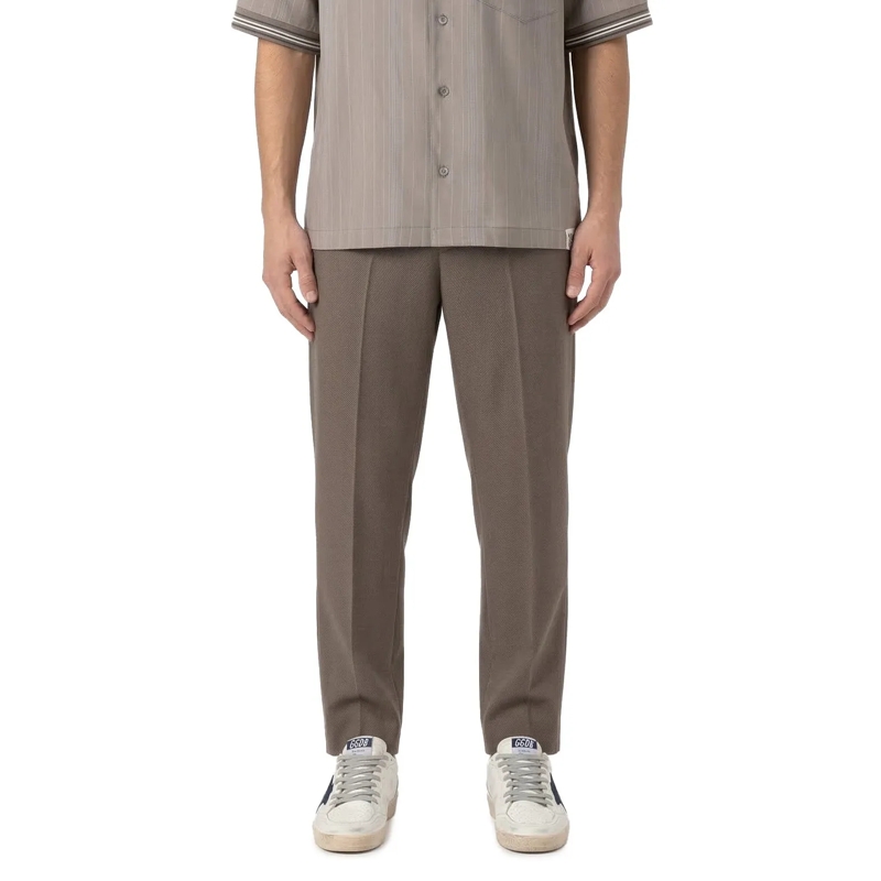 Golden Goose Freizeithose Weite Stoffhose Pompeo braun(Image 2)