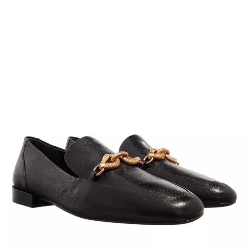 Tory Burch Jessa Classic Loafer Perfect Black Gold Loafer