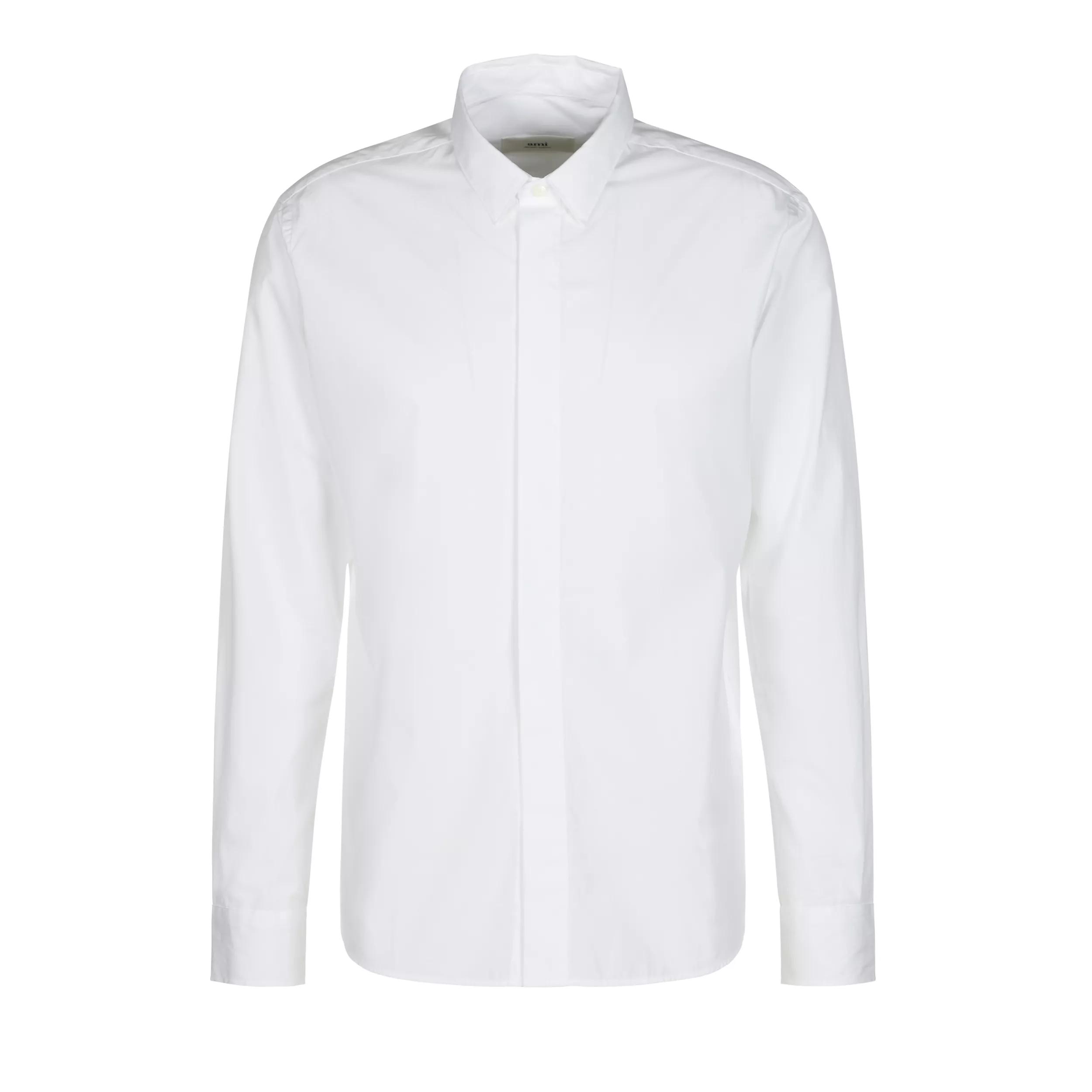 AMI Paris - TONAL AMI SHIRT - Größe XXL - weiß