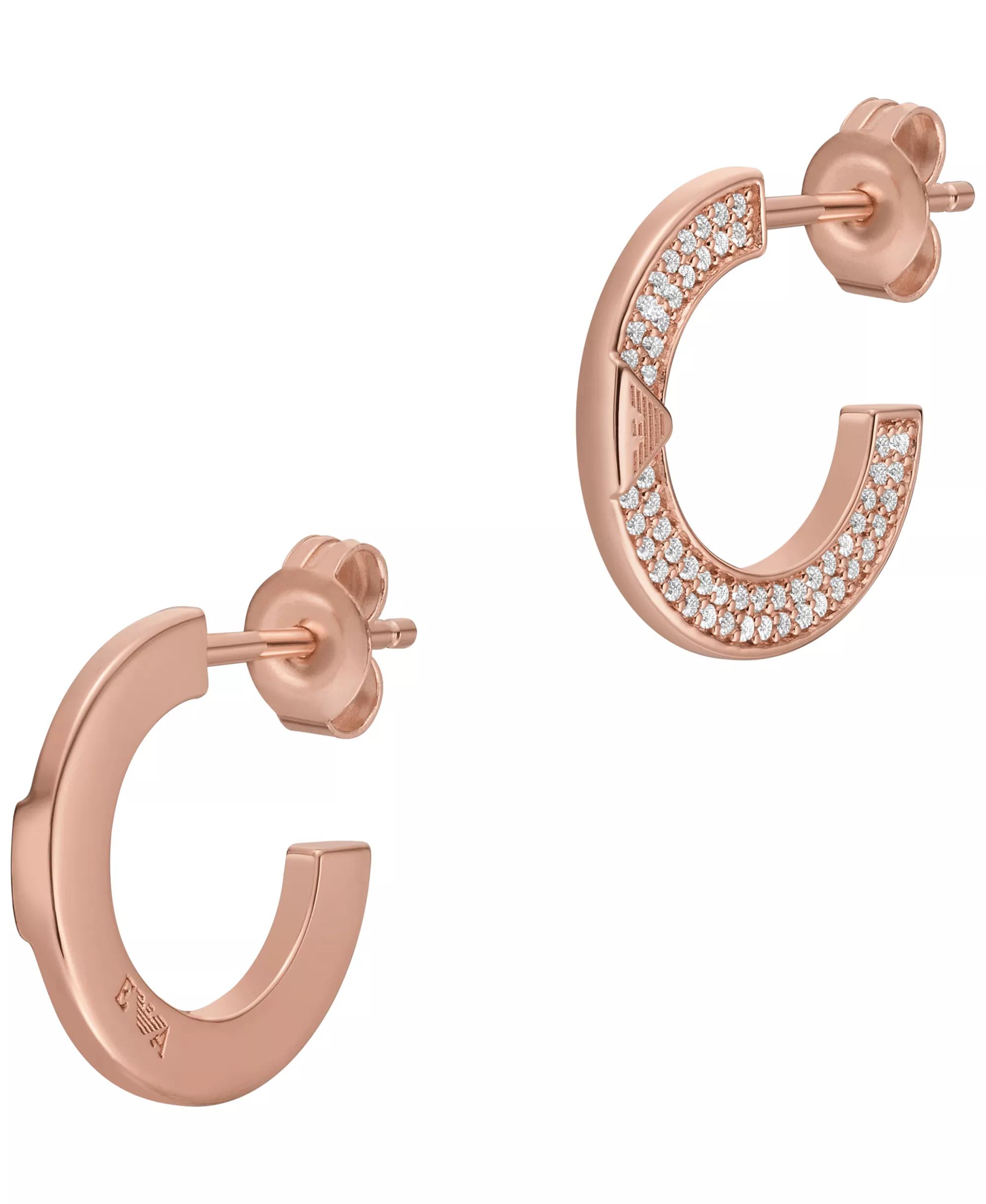 Armani hoop earrings sale