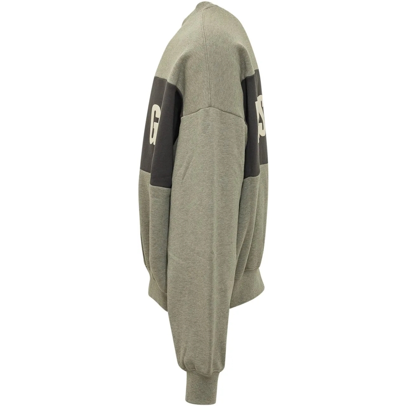 FEAR OF GOD  Felpa Corta con Lettering grau(Image 3)
