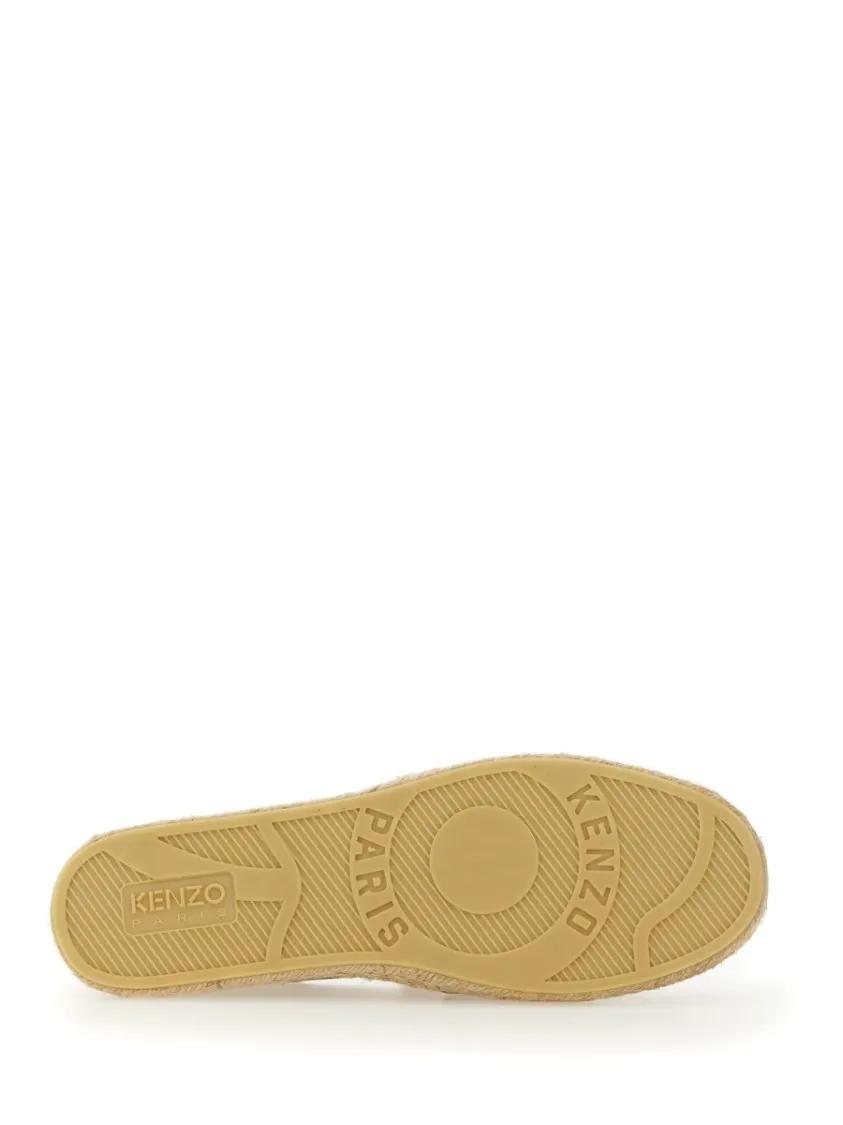Thumbnail - Kenzo Loafer - Embroidered Canvas "Lucky Tiger" Espadrilles - Gr. 40 (EU) - in Beige - für Damen