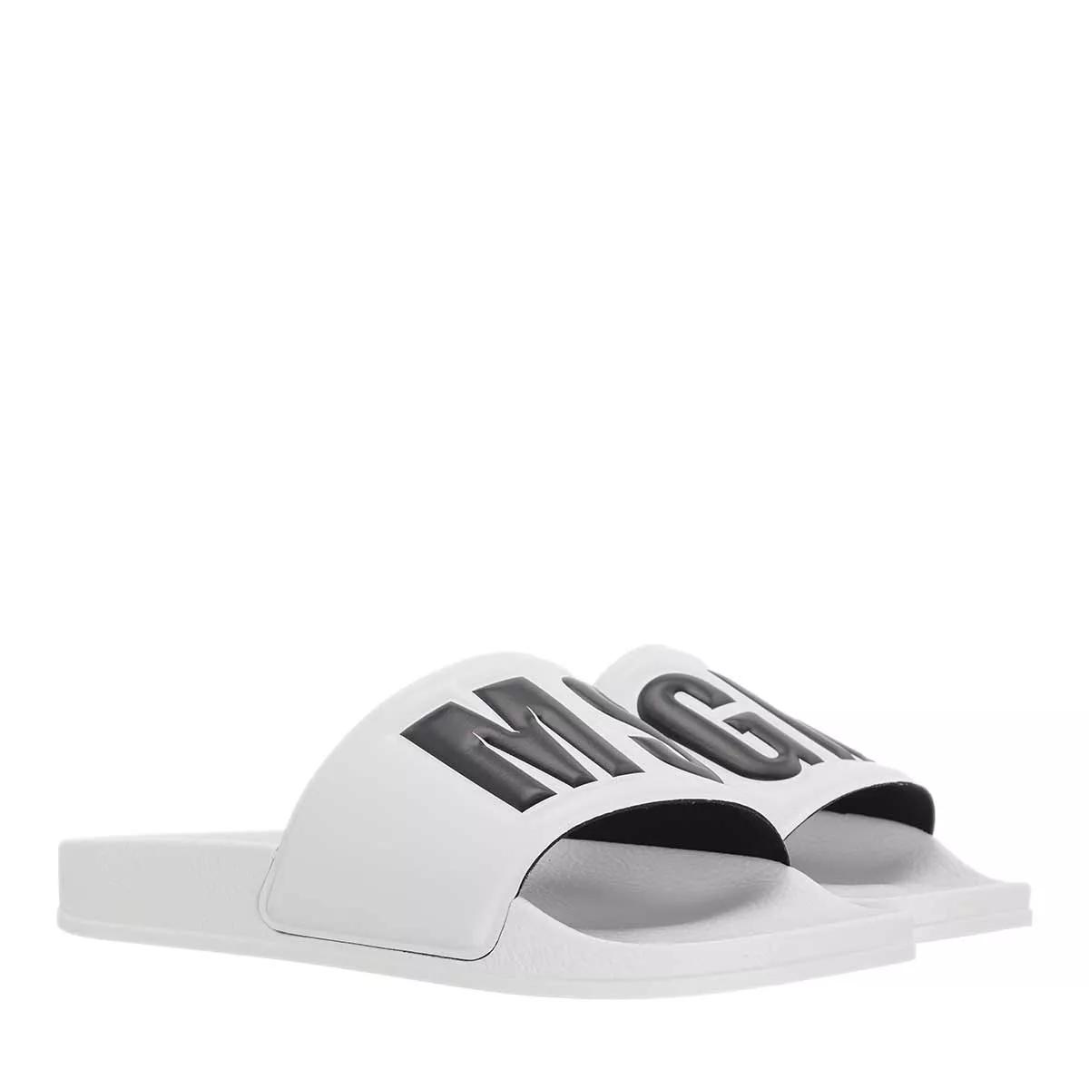 MSGM Sandalen & Sandaletten - Slides - Gr. 36 (EU) - in Weiß - für Damen