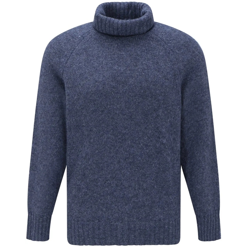 Brunello Cucinelli T-Shirt Brunello Cucinelli Turtleneck Sweater blau