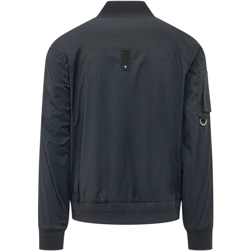 Moose Knuckles Bomberjacke Bomber Courville con Zip e Tasche con Patta dunkelgrau(Image 2)