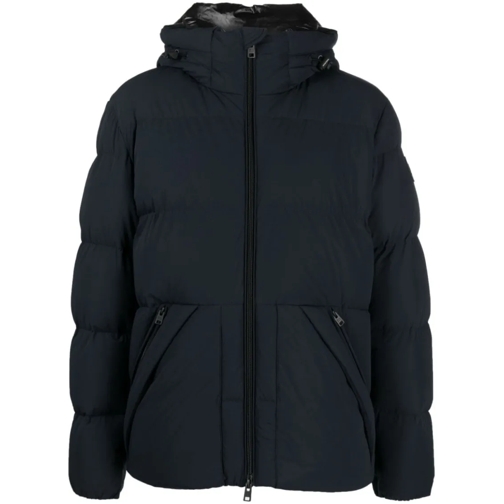 Woolrich Daunenjacken Black Feather Down Logo Jacket Black