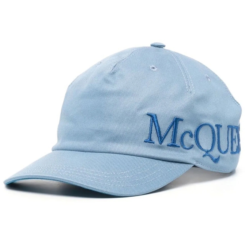 Alexander McQueen  Hats Blue blau