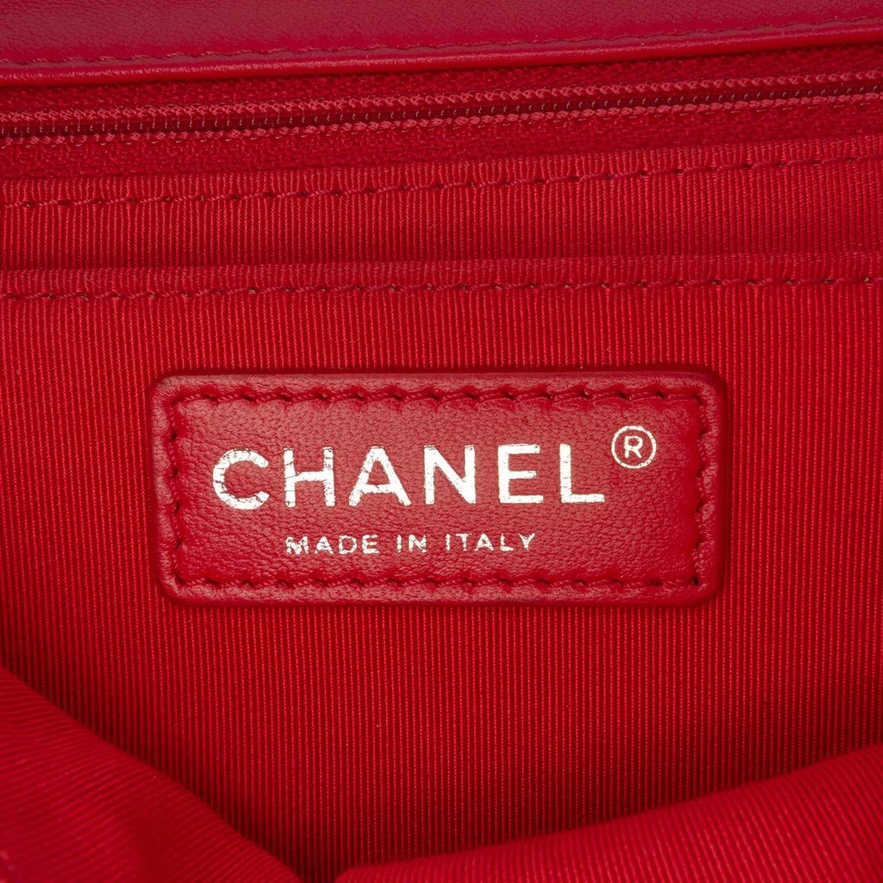 Thumbnail - Chanel Hobo Bags - Paris Seoul Mini Crochet Lambskin Flap - Gr. unisize - in Rot - für Damen