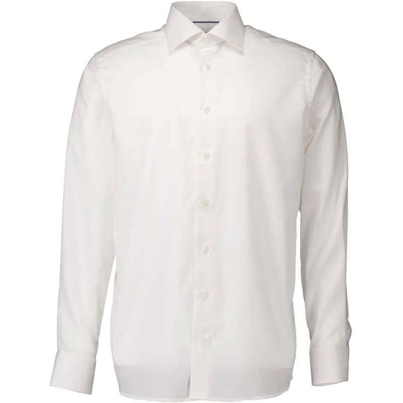 Eton  Eton Oxford Lange Mouw Overhemden Wit 100012812 weiß