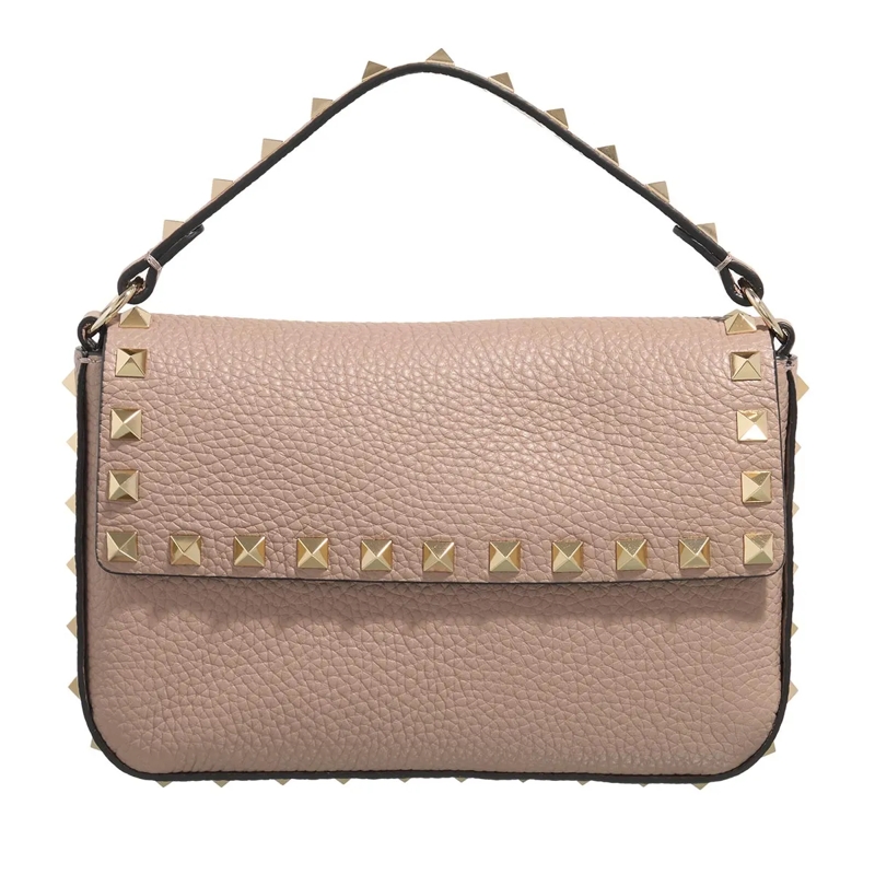 Valentino Garavani Crossbody Bag Mini Rockstud Crossbody Bag Poudre