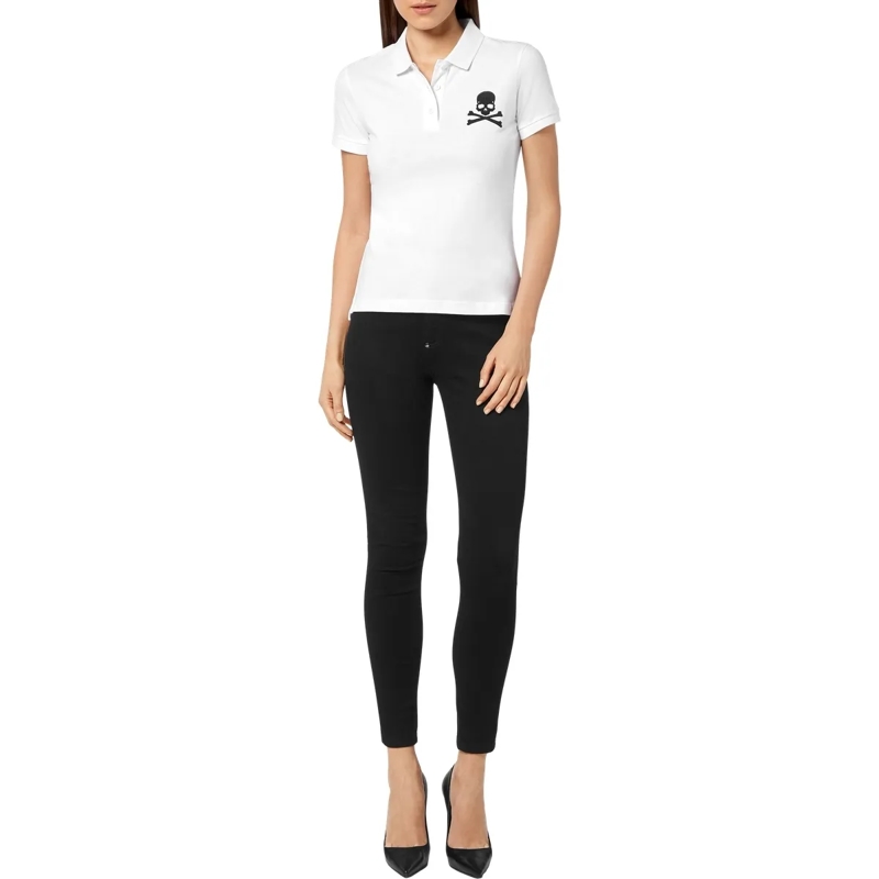 Philipp Plein Top Poloshirt weiss(Image 5)