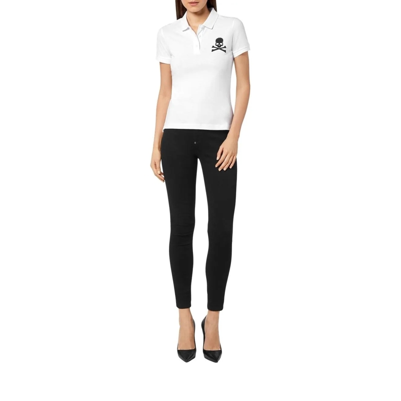 Philipp Plein Poloshirt Poloshirt weiss(Image 4)