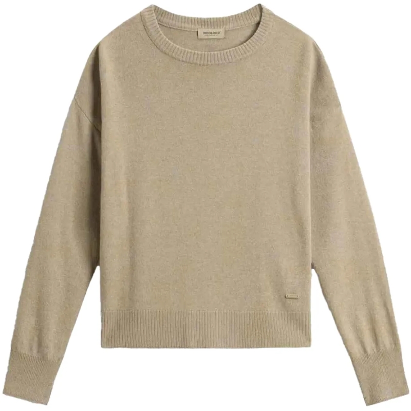 Woolrich  Sweaters Oxford Tan mehrfarbig