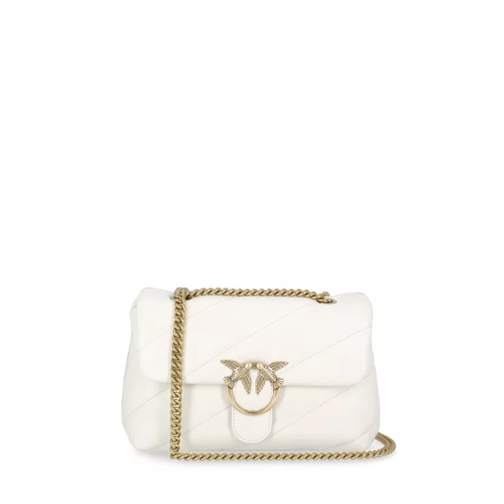 Pinko Love Puff Shoulder Bag White Borsa a tracolla