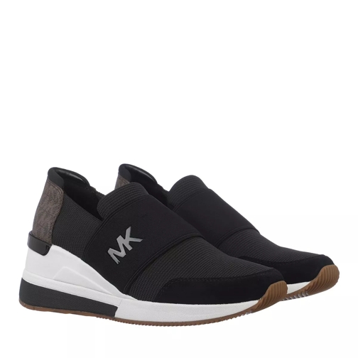 MICHAEL Michael Kors Felix Trainers Black/Brown Slip-On Sneaker