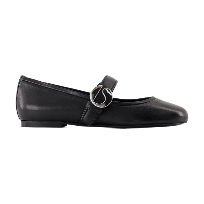 Coperni Balletschoenen Flat Shoes Black schwarz