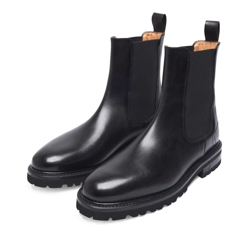 Henry Stevens Chelsea Boots Der Bonnie Boot aus Boxcalf verfügt über e schwarz(Image 2)