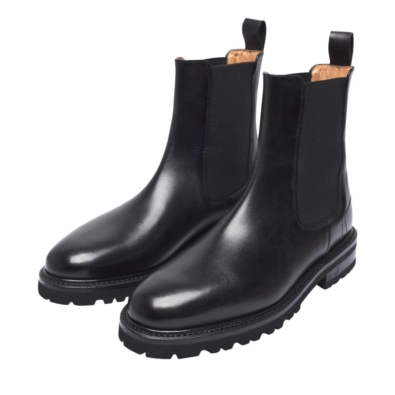 Henry Stevens Chelsea Boots Der Bonnie Boot aus Boxcalf verfügt über e schwarz(Image 2)