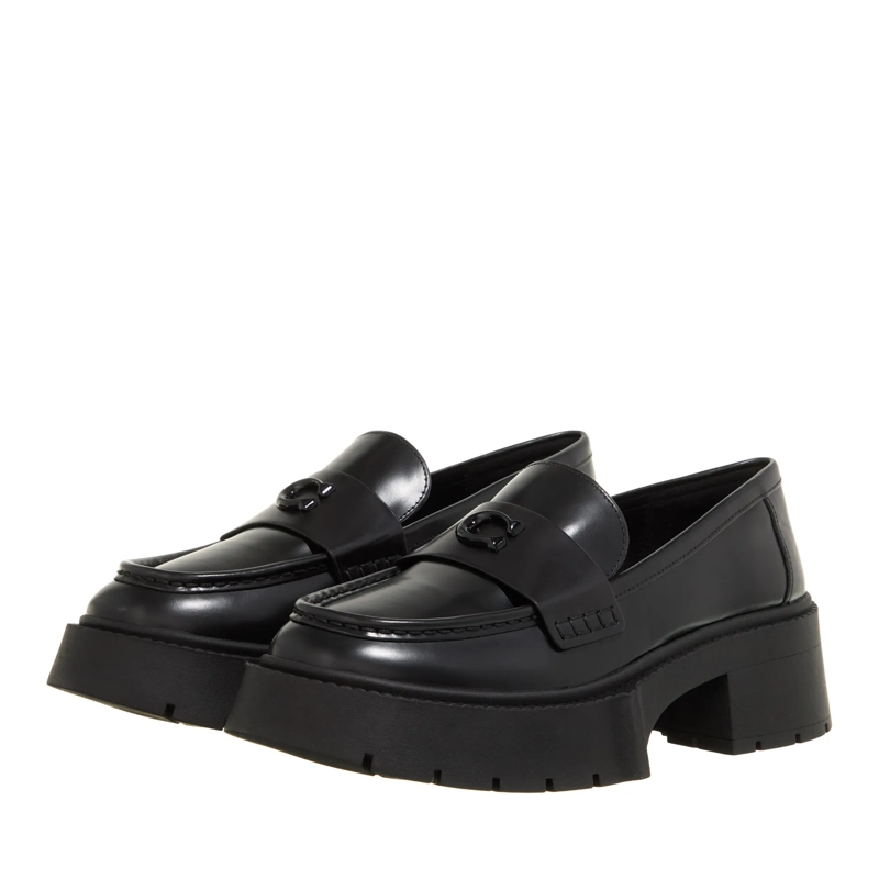 Coach Loafer Leah Platform Leather Black(Image 3)