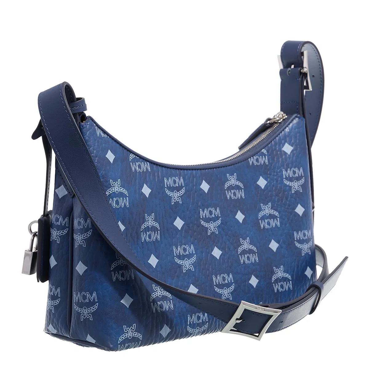 MCM Hobo bags Aren Hobo Small in blauw