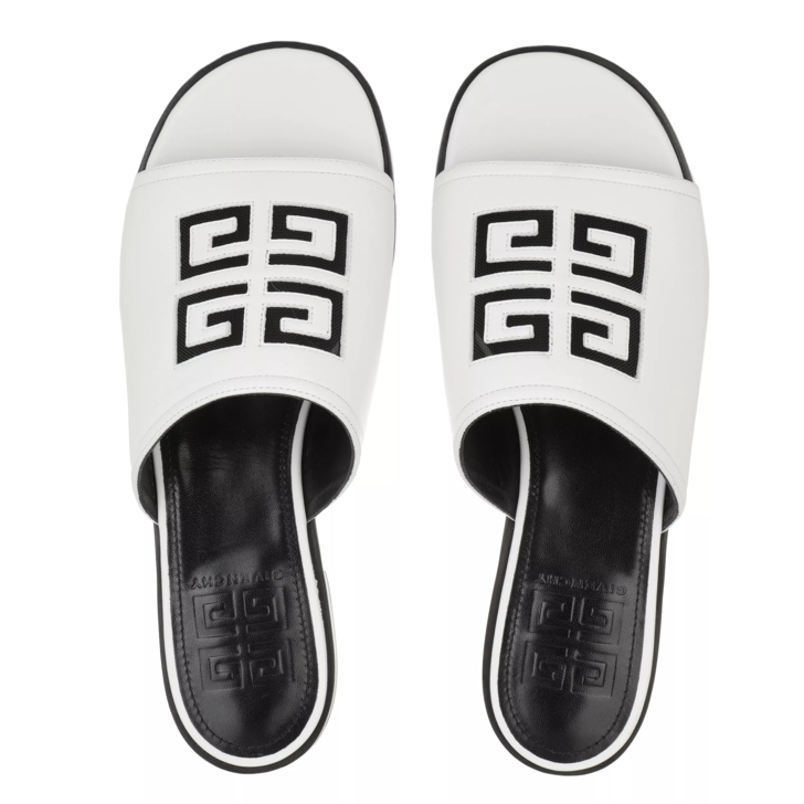 Black and white online givenchy slides