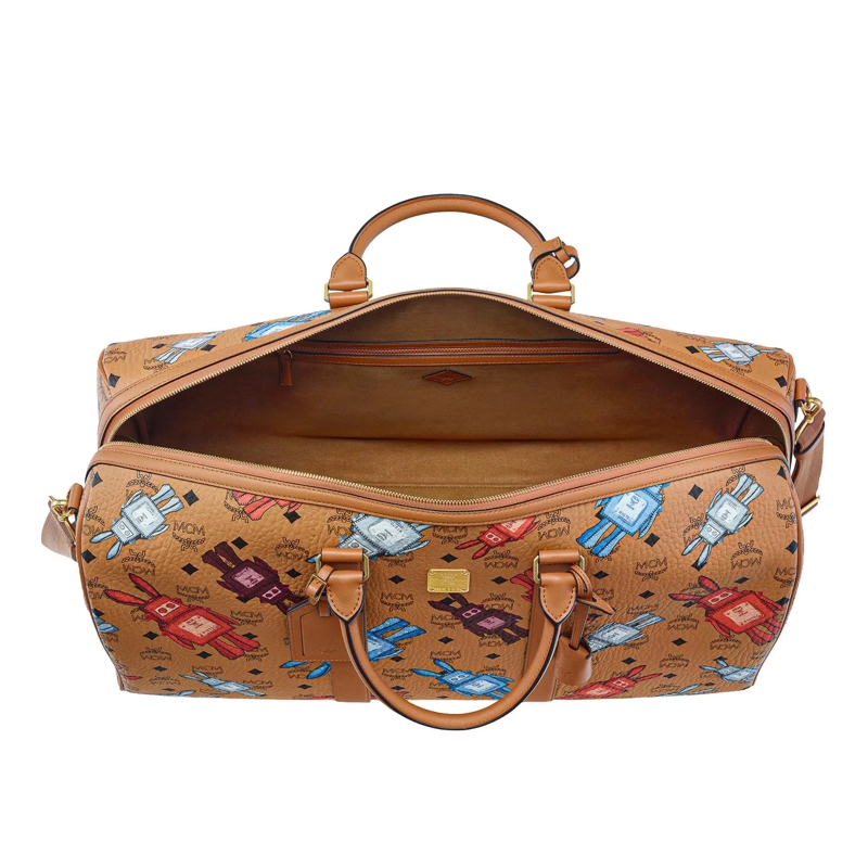 MCM Weekender Ottomar Vi Weekender Xlg Co Cognac(Image 4)