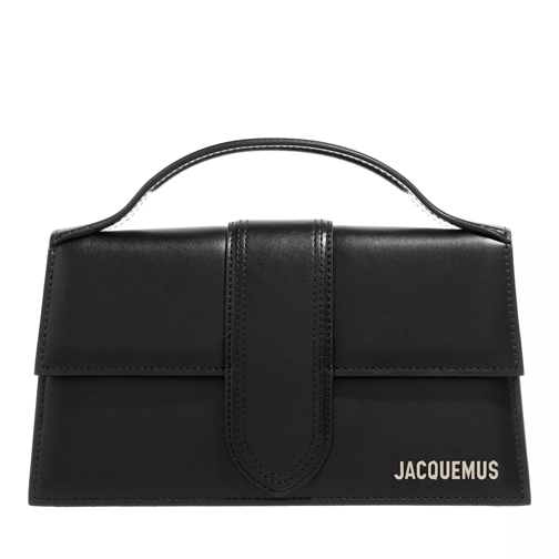 Jacquemus Le Grand Bambino Crossbody Bag Black/Silver Cartable