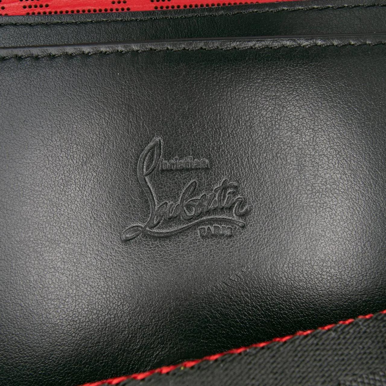 Thumbnail - Christian Louboutin Hobo Bags - Leather Wallstrap Monogram Messenger Bag - Gr. unisize - in Schwarz - für Damen