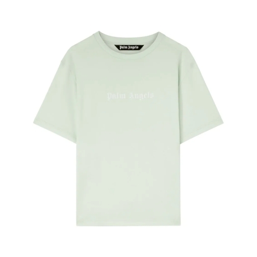 Palm Angels T-Shirts Green Logo T-Shirt Green