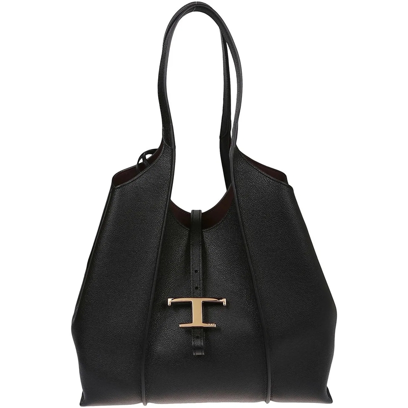 Tod's Fourre-tout Small Tsb Shopping Bag Black schwarz