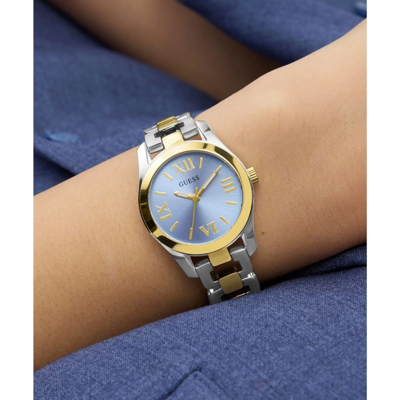 Guess Quarzuhr Quarz-Analoguhr Veda silber(Image 6)