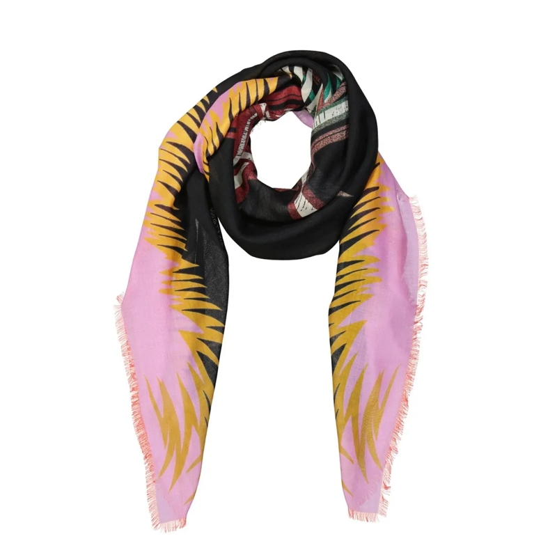 Givenchy Écharpe légère Cashmere Square Scarf Pink