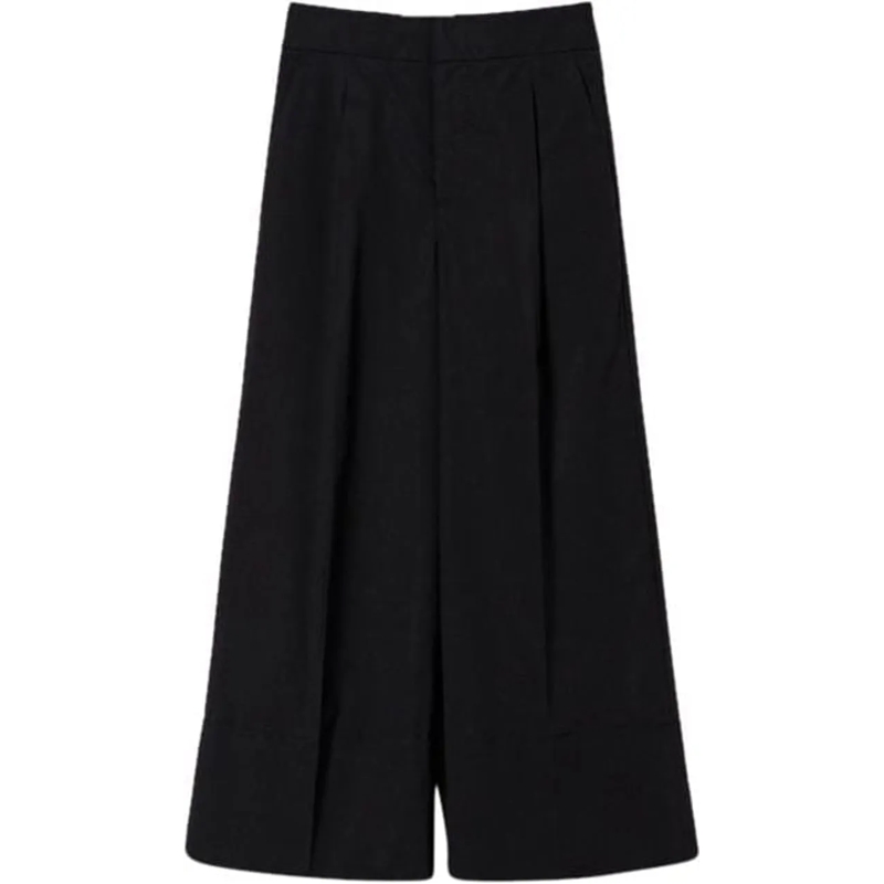Twin-Set Pantalon Trousers Black schwarz