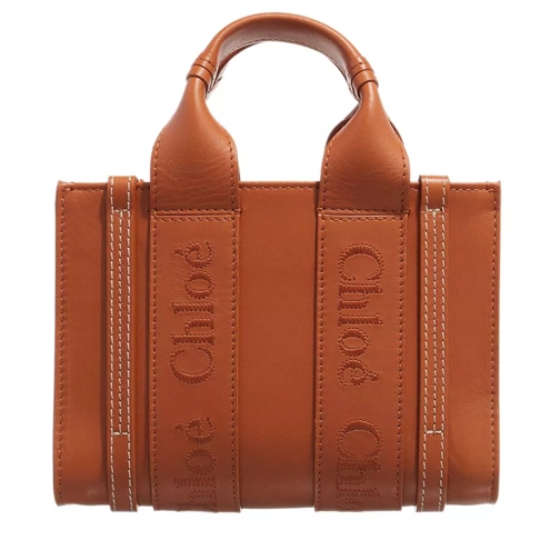 Chloé Top Handle Mini Tote Caramel Crossbody Bag