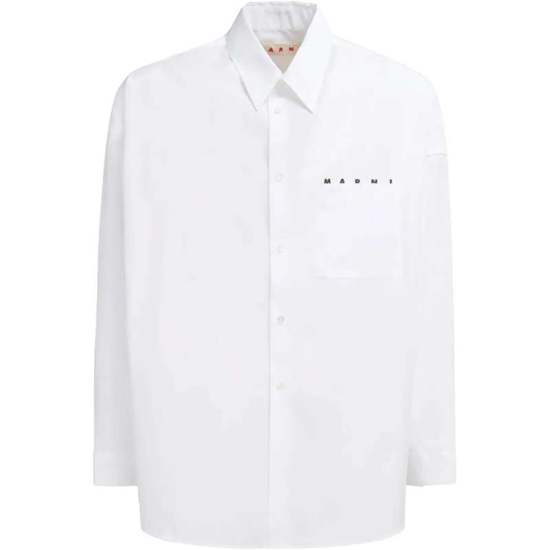 Marni T-Shirt Longsleeve Shirt White weiß
