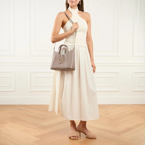Furla Tote Furla Goccia S Tote Stucco Gray+Mauve (Image 2)