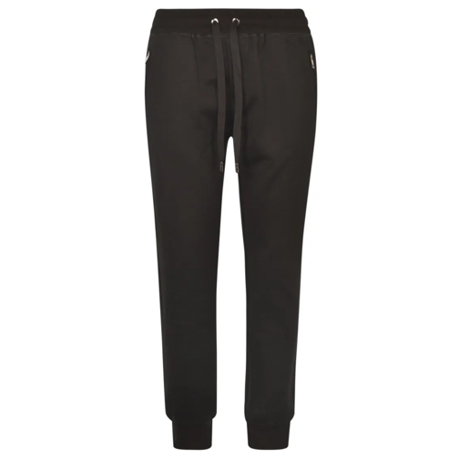 Dolce&Gabbana Jersey Track Pants Black Jogging Broek