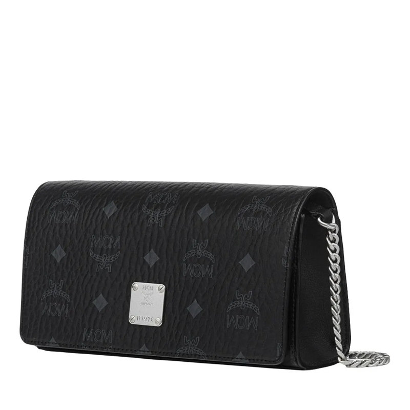 MCM Crossbody Bag Aren Vi Crossbody Mni Bk Black(Image 4)