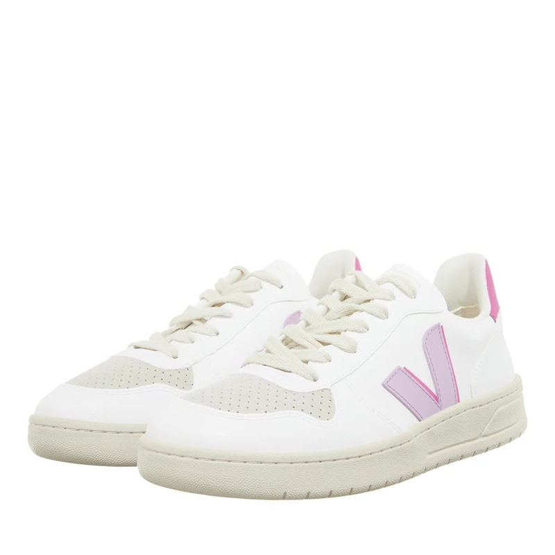 Veja Low-Top-Sneaker V-10 W II White Orchid Ultraviolet