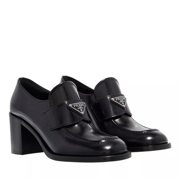 Prada black hot sale loafers womens