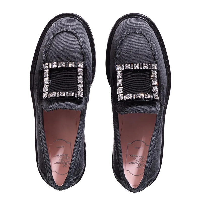 Roger Vivier Loafer Viv Rangers Loafer Nero(Image 5)