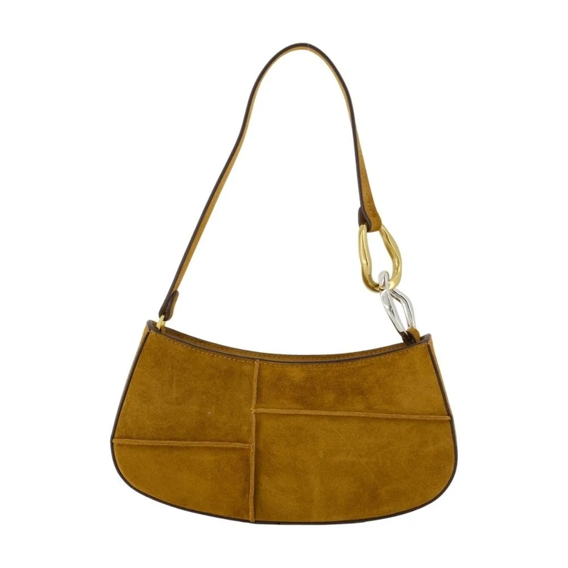 Staud Schultertasche Ollie Shoulder Bag - Leather - Brown Brown