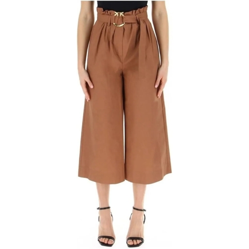 Pinko Broeken Trousers Brown schwarz