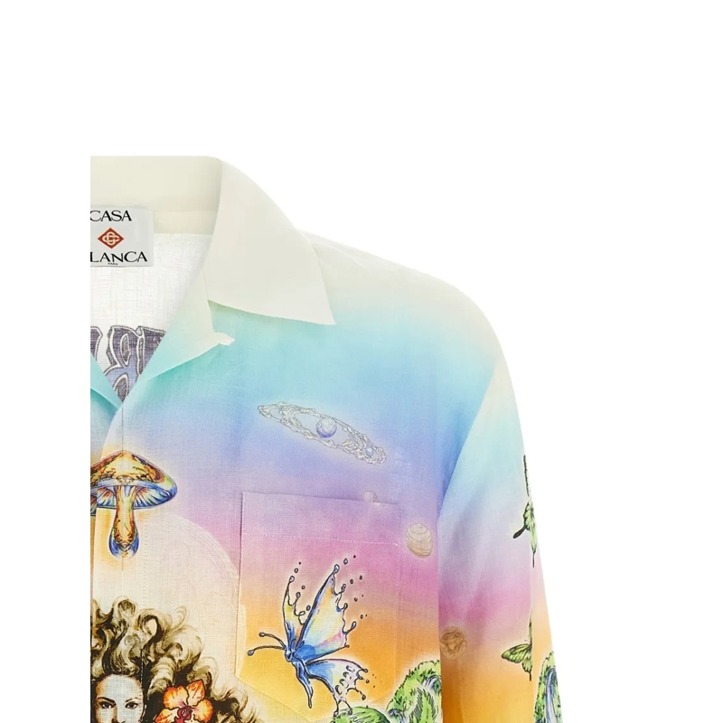 Casablanca Overhemd 'Innocence' Shirt White(Image 3)