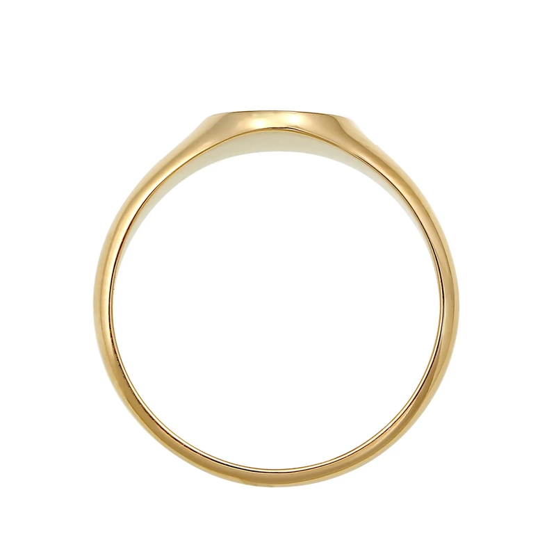 Elli Siegelring Ring Siegelring Royal Geo Basic Stilvoll 375 Gelbg gold(Image 3)
