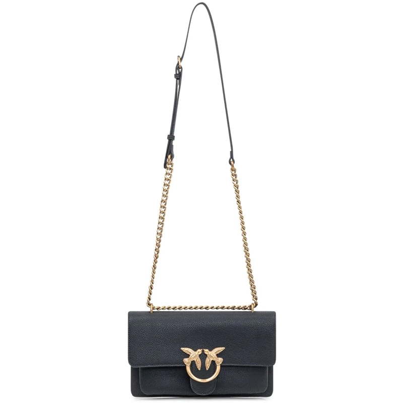 Pinko Schultertasche Borsa Love One Soft Mini schwarz