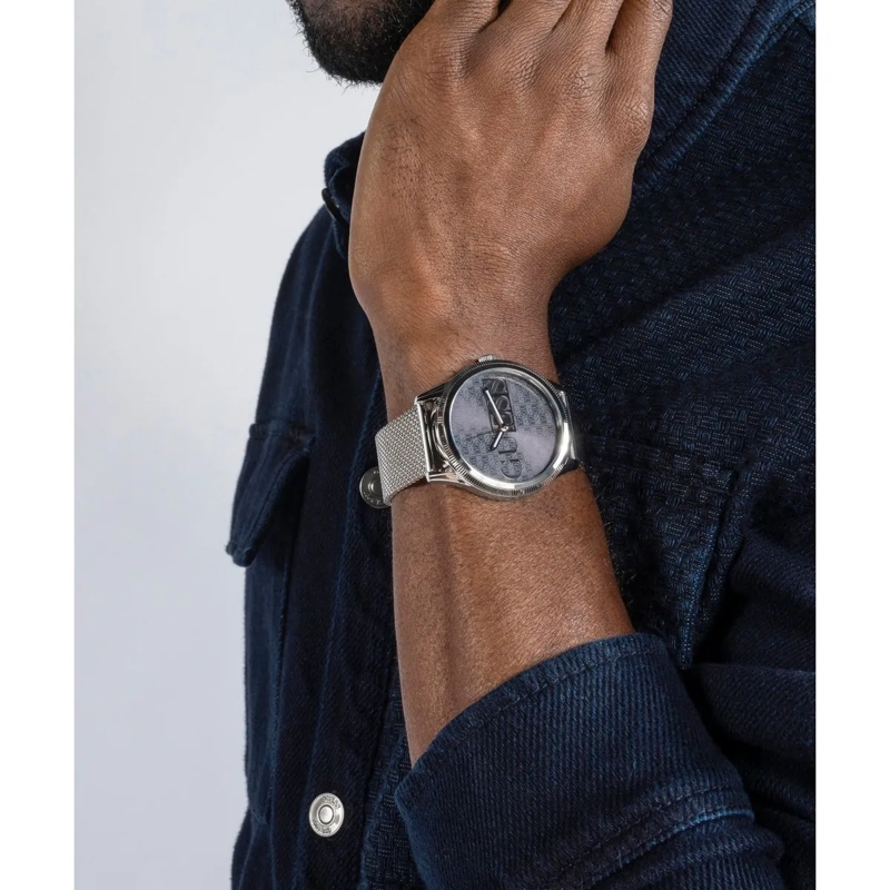 Guess Quarzuhr Analoge Uhr Gd Reputation silber(Image 5)