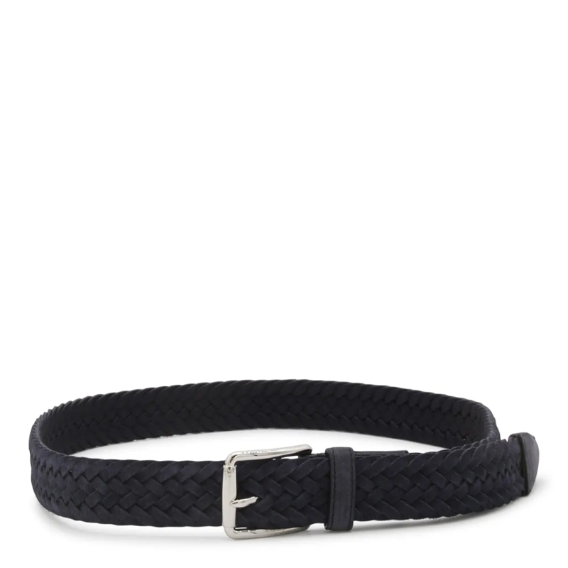 Tod's Gürtel Blue Leather Belt Black