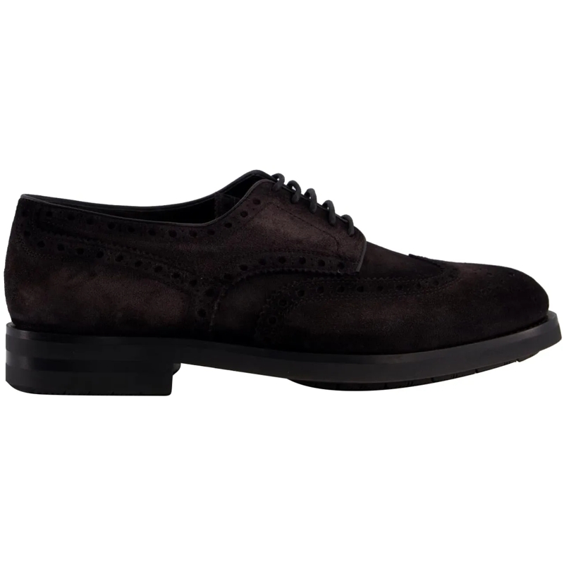 Santoni Slides Heren Emil Gex Veterschoen Grijs grau