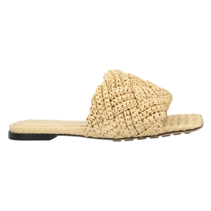 Bottega Veneta Sandalen Lido Flat Sandal Neutrals